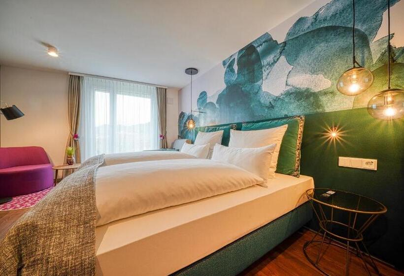 חדר דלוקס, Fourside Hotel Freiburg, Trademark Collection By Wyndham