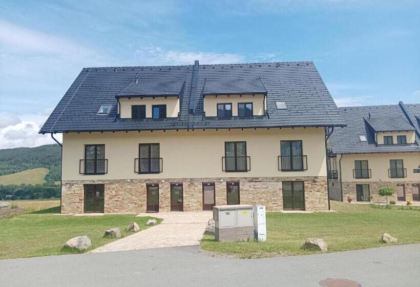 דירת חדר נוף לגינה, Apartmány Buková Hora, Apartmány Přímo U Sjezdovky