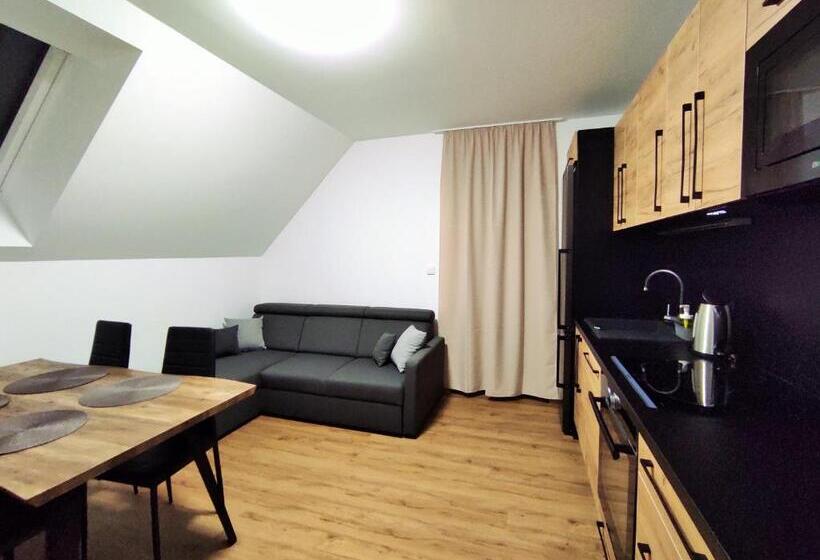 דירת חדר נוף לגינה, Apartmány Buková Hora, Apartmány Přímo U Sjezdovky