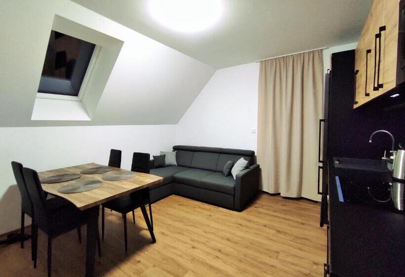 דירת חדר נוף לגינה, Apartmány Buková Hora, Apartmány Přímo U Sjezdovky