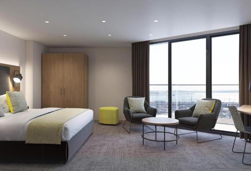 带观景的豪华间, Tŷ Milford Waterfront