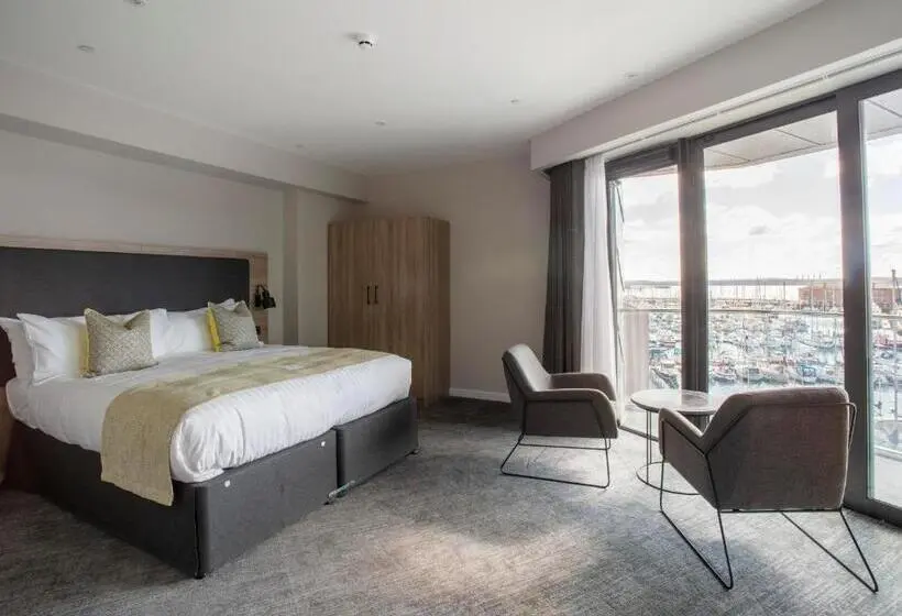 Deluxe-huone Parveke, Tŷ Milford Waterfront