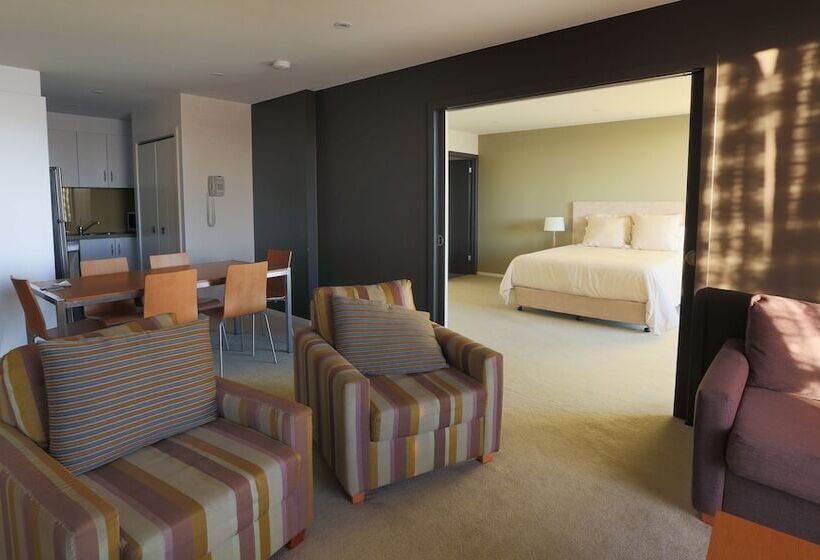 דירת דלוקס חדר שינה 1 עם נוף לים, Lady Bay Resort