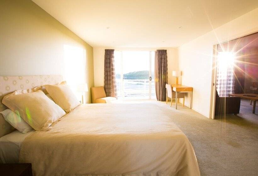 דירת דלוקס חדר שינה 1 עם נוף לים, Lady Bay Resort