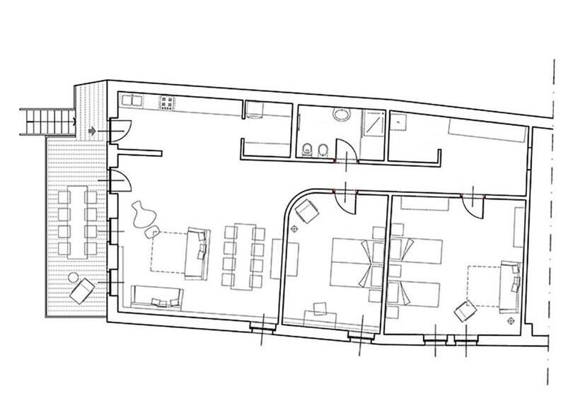 דירת חדר סופריור, Agriturismo Le Chiusure