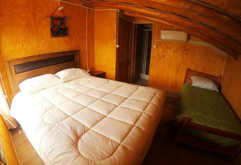 Номер Стандарт Трехместный, Hospedaje Y Agrocamping Relmucura