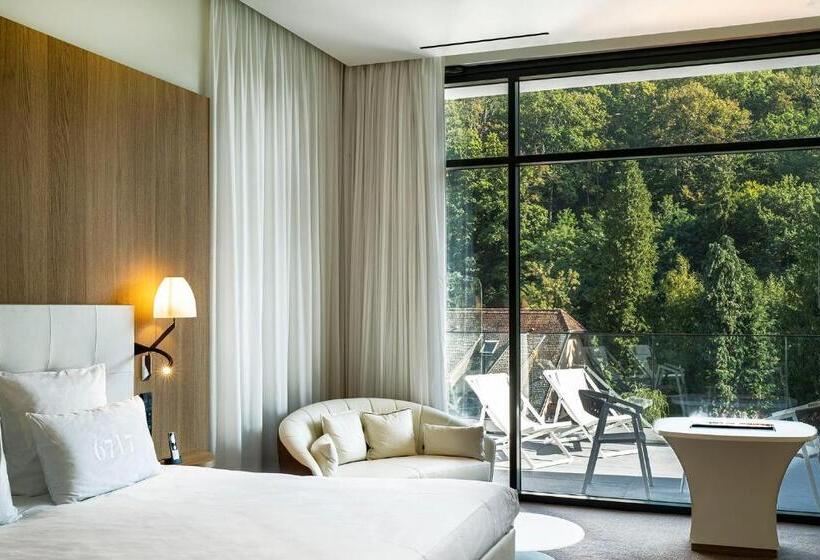 带露台的套间, 6717 Nature Hôtel & Spa Le Clos Des Délices