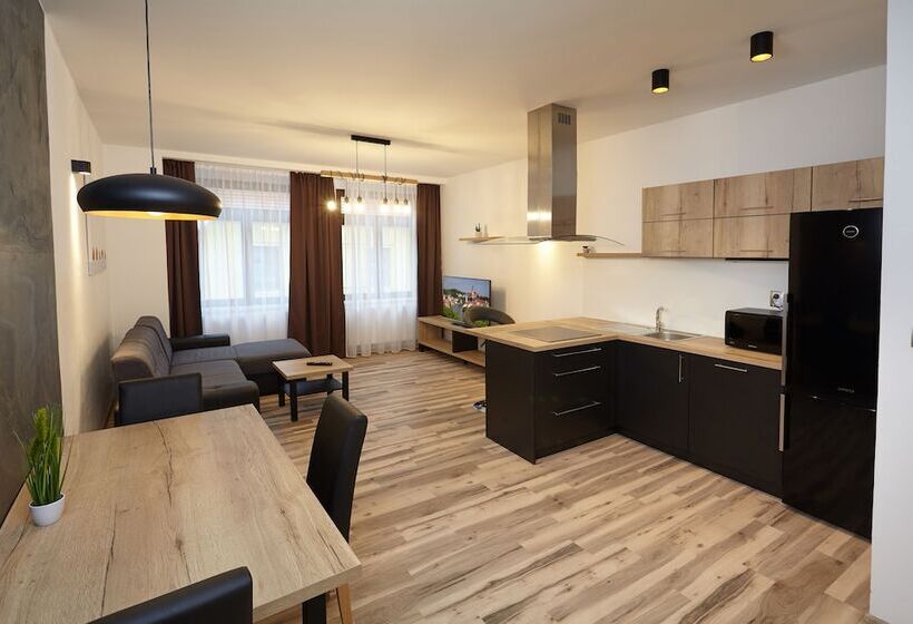 דירת חדר, Residence U černé Věže české Budějovice