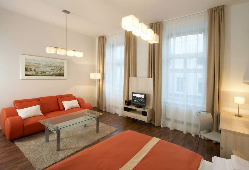 １ベッドルームアパートメント, Residence U černé Věže české Budějovice