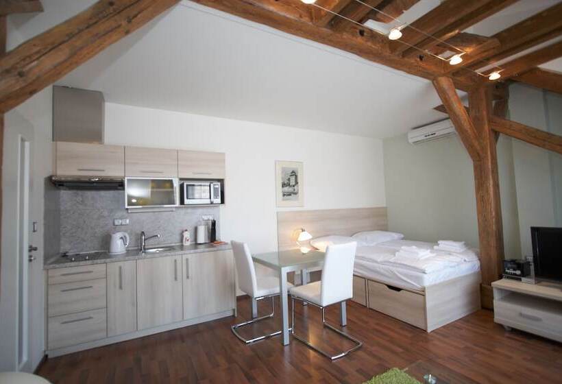 דירת חדר, Residence U černé Věže české Budějovice