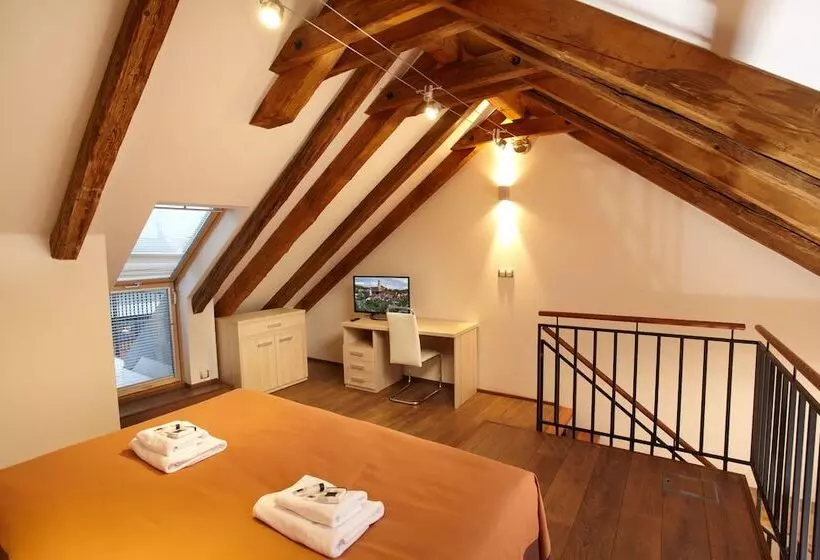 テラス付き１ベッドルームアパートメント, Residence U černé Věže české Budějovice