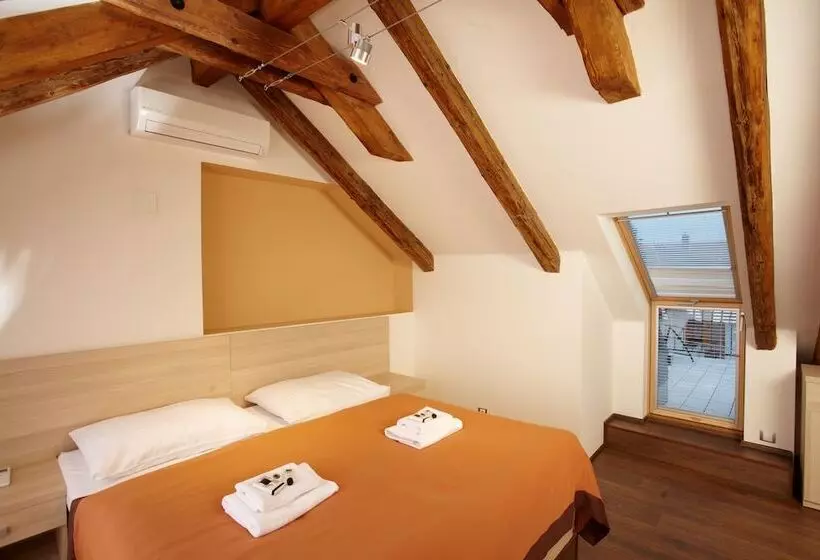 テラス付き１ベッドルームアパートメント, Residence U černé Věže české Budějovice