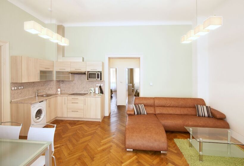 ２ベッドルームアパートメント, Residence U černé Věže české Budějovice