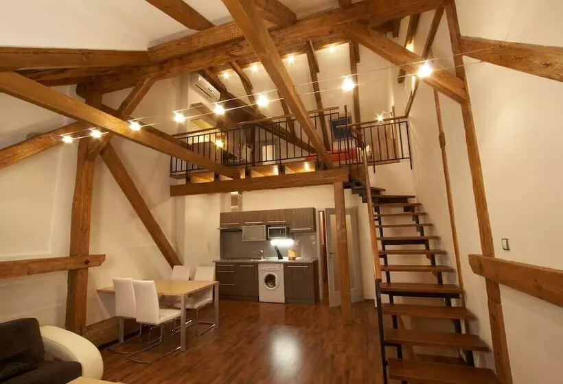 ２ベッドルームアパートメント, Residence U černé Věže české Budějovice