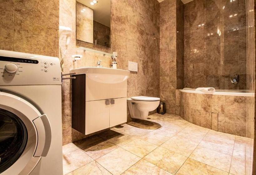 דירת חדר עם טרסה, Residence U černé Věže české Budějovice