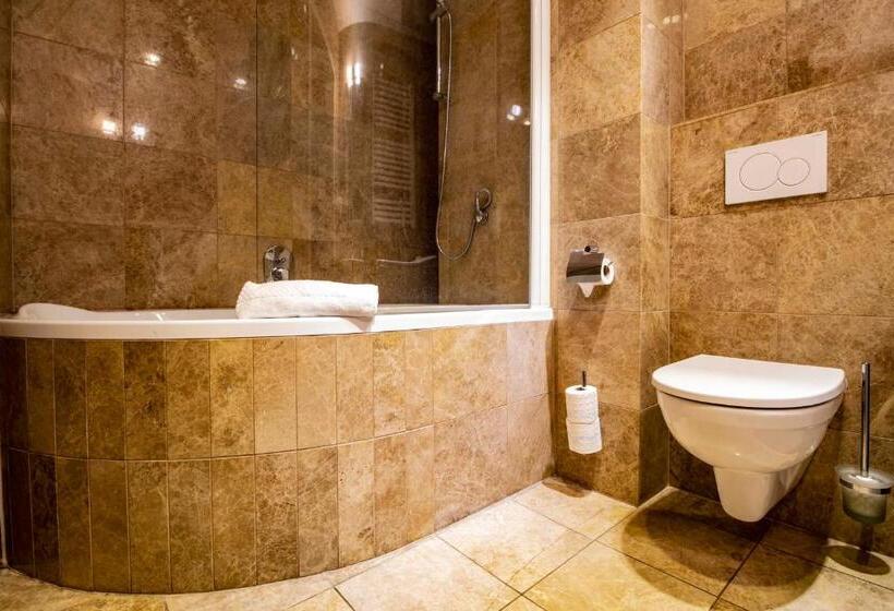带1个卧室的带阳台的公寓, Residence U černé Věže české Budějovice
