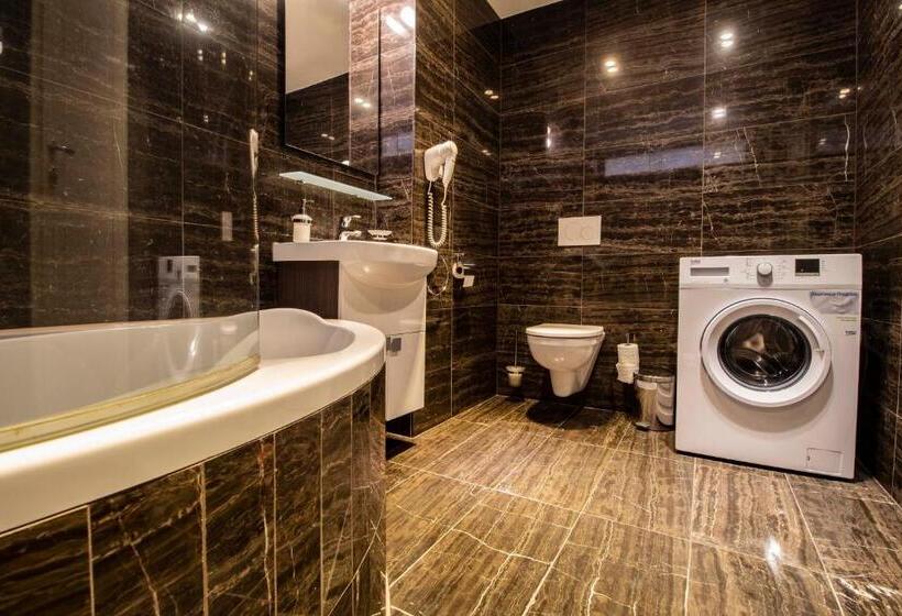 דירת 2 חדרים עם טרסה, Residence U černé Věže české Budějovice