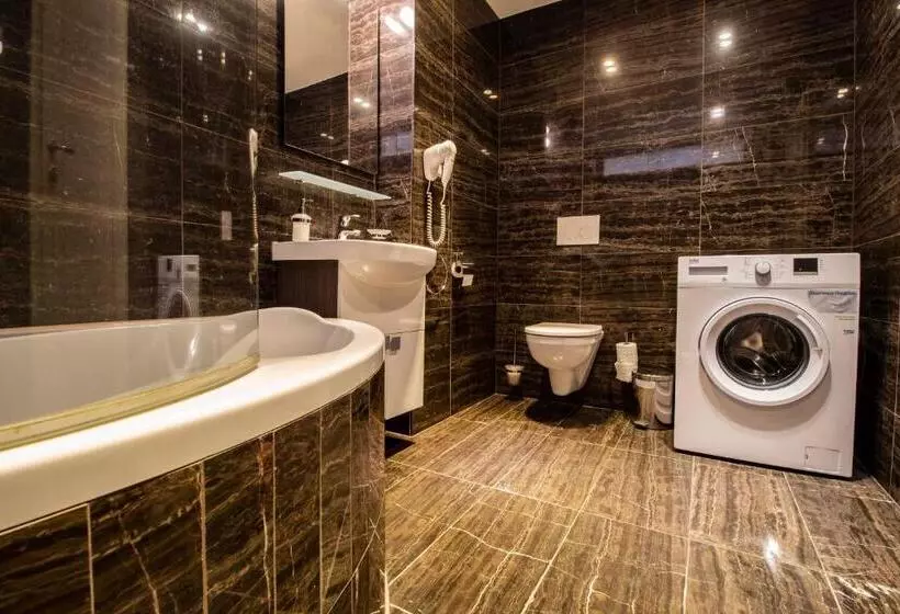 テラスつきの２ベッドルームアパートメント, Residence U černé Věže české Budějovice