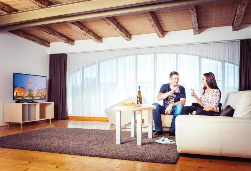 景色の見える一ベッドルームアパートメント, Residence U černé Věže české Budějovice