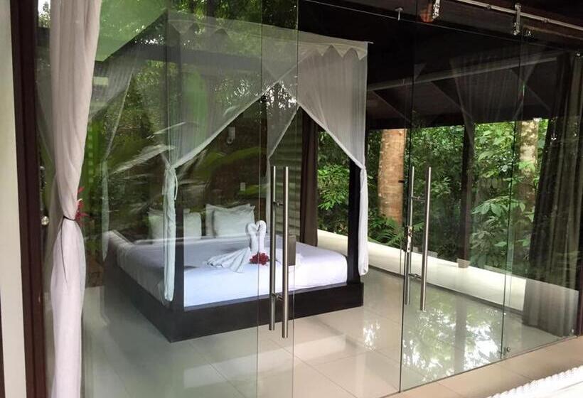 带1个卧室和海景的别墅, Oxygen Jungle Villas & Spa