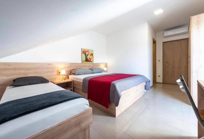 اتاق استاندارد سه نفره, Villa Adriatic Rooms
