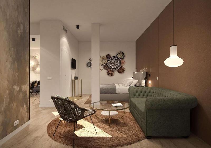 디럭스 룸 킹사이즈 침대, Atocha Hotel Madrid, Tapestry Collection By Hilton