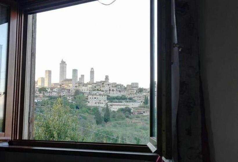 חדר סטנדרט נוף לגינה, B&b Il Fienile San Gimignano