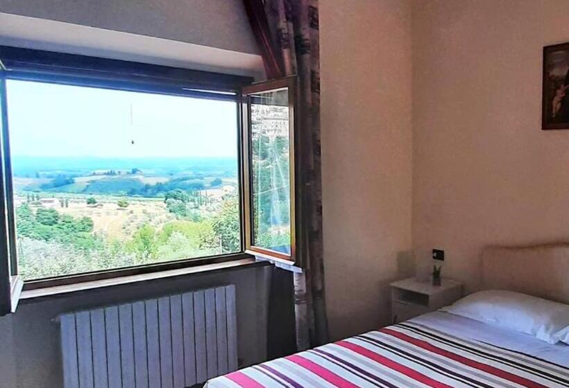 חדר סטנדרט נוף לגינה, B&b Il Fienile San Gimignano