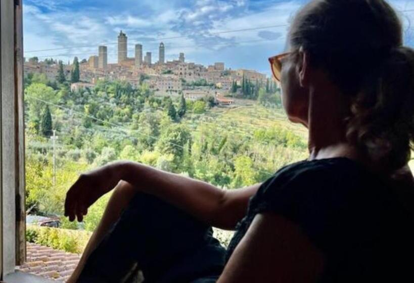 חדר סטנדרט נוף לגינה, B&b Il Fienile San Gimignano