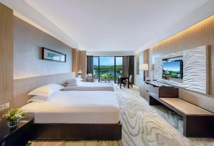 湖の見えるプレミアムルーム, Mission Hills Hotel Resorts Dongguan