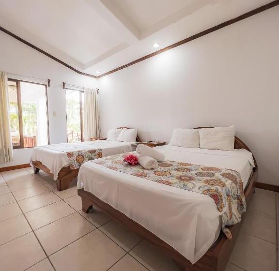 غرفة قياسية مزوَّدة بشُرفة, Poshtel Arenal