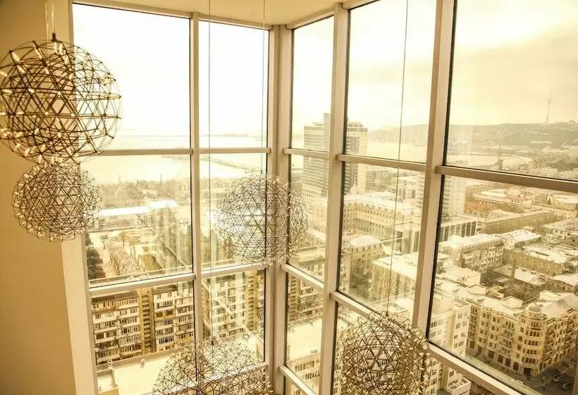اتاق لوکس با چشمانداز دریا, Landmark Hotel Baku