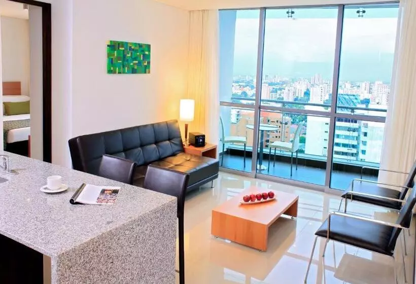 ２ベッドルームアパートメント, Estelar Apartamentos Barranquilla