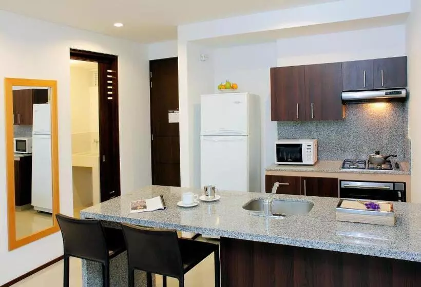 ２ベッドルームアパートメント, Estelar Apartamentos Barranquilla