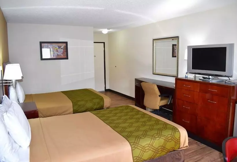 ２ダブルベッドのスタンダードルーム, Red Roof Inn Stroudsburg