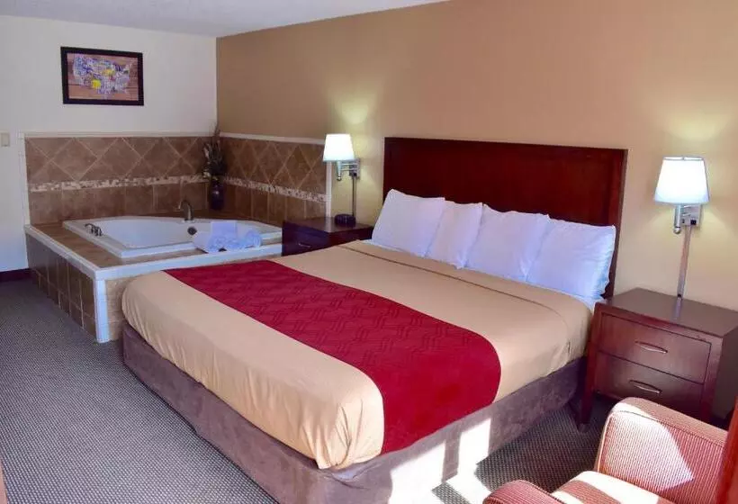 キングサイズベッドのスタンダードルーム, Red Roof Inn Stroudsburg