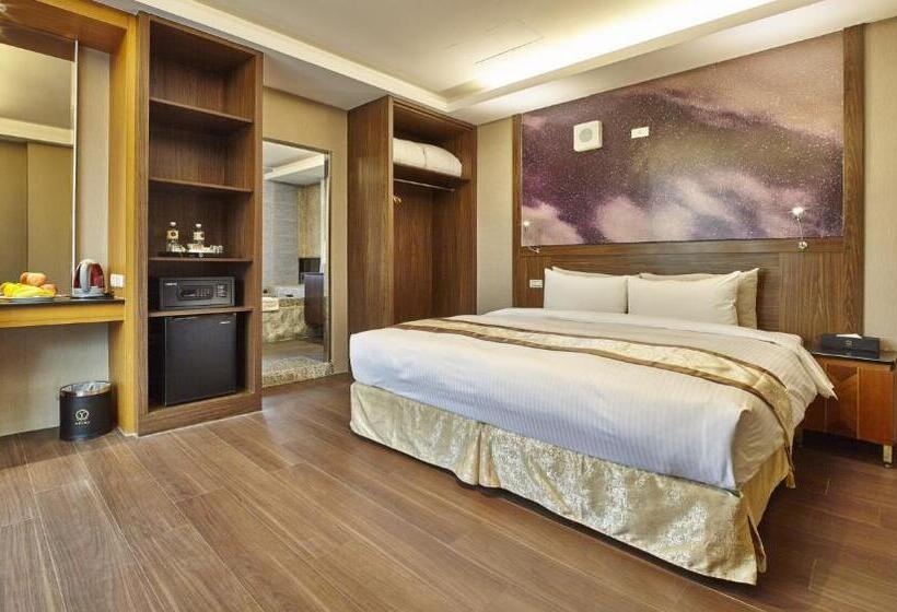اتاق لوکس با بالکن, Yuhao Hotel Hsinchu Branch