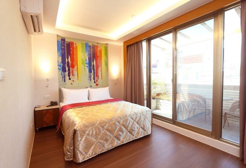 اتاق لوکس با بالکن, Yuhao Hotel Hsinchu Branch