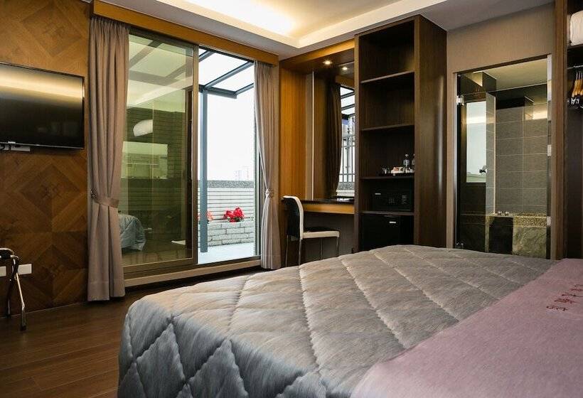 اتاق لوکس با بالکن, Yuhao Hotel   Hsinchu Branch
