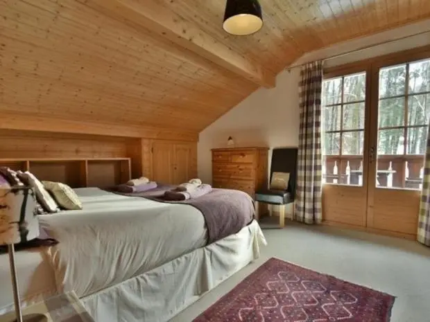 景色の見えるトリプルスタンダードルーム, Chalet Esprit