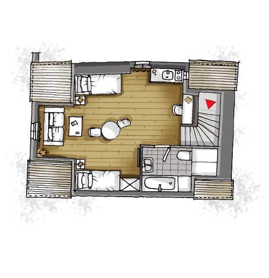 Superior Studio, Divota Apartment