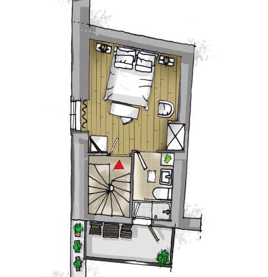 Basic Værelse med Balkon, Divota Apartment