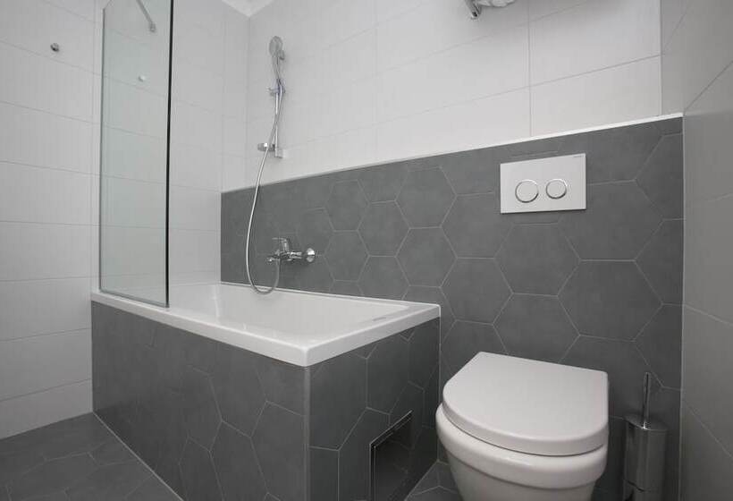 Comfort room with balcony, Divota Apartment