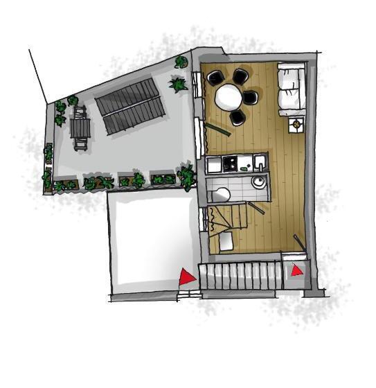 Студия Deluxe, Divota Apartment