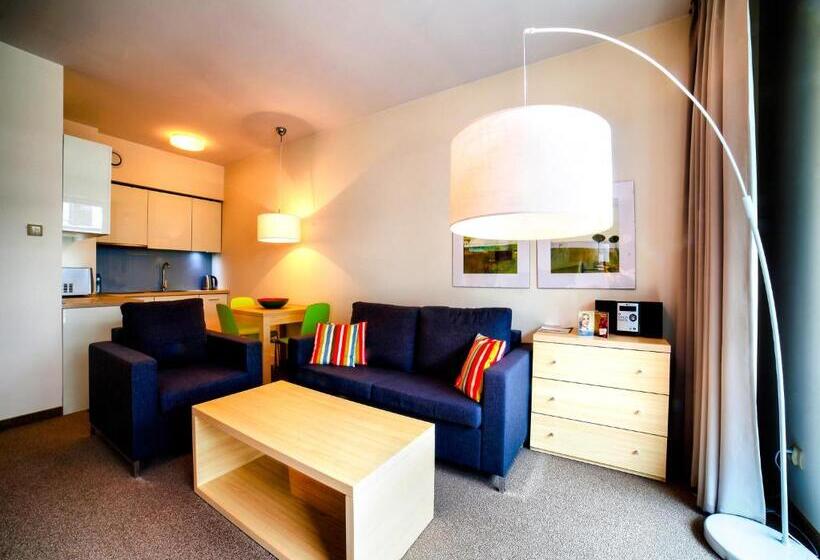 شقة غرفة واحدة مزودة بتراس, Golden Tulip Międzyzdroje Residence