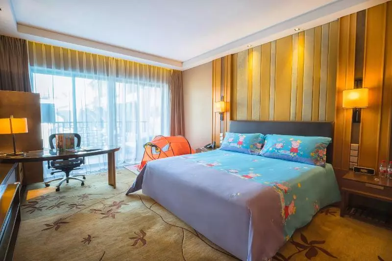 キングサイズベッドのスタンダードルーム, Sheraton Grand Hangzhou Wetland Park Resort
