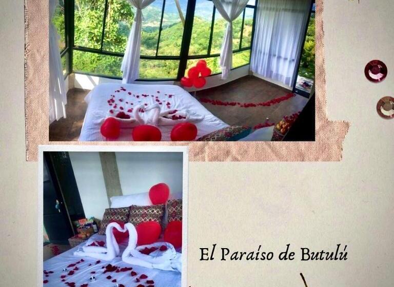 标准间带山景, El Paraíso De Butulu