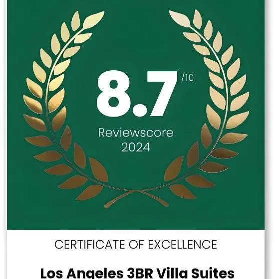 ویلای 3 خوابه, Los Angeles 3br Villa Suites With Free Parking