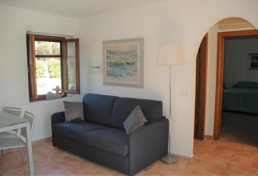 庭の見える１ベッドルームアパートメント, Casa Maremma
