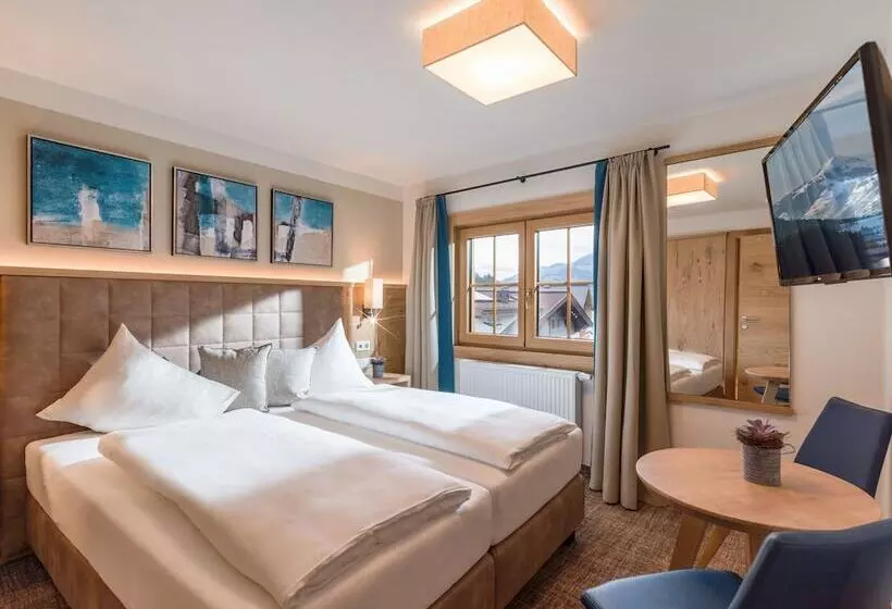اتاق استاندارد یک نفره, Alpen Glück Hotel Unterm Rain Garni